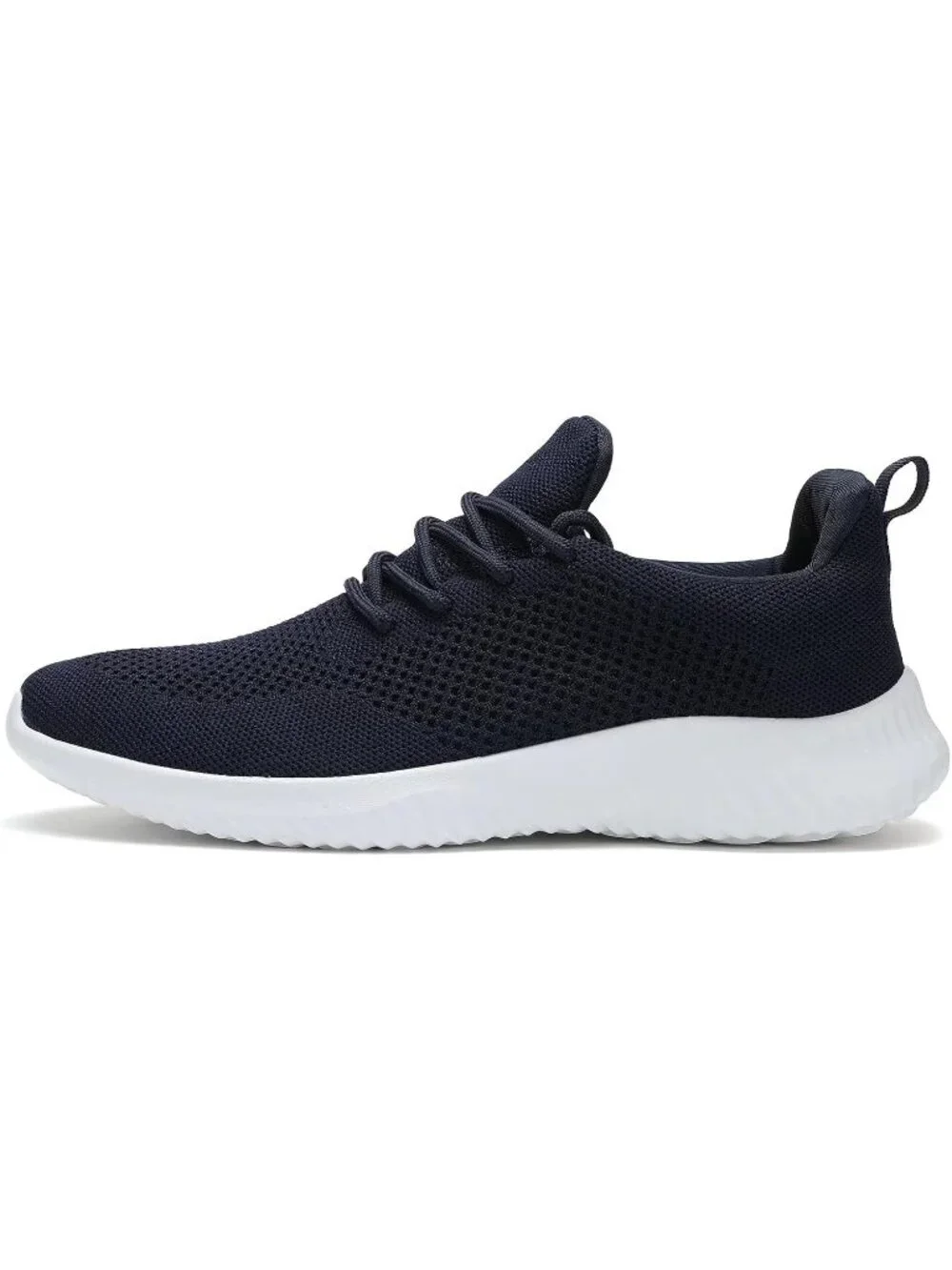 🆕Men's Dark Blue Slip on Walking Shoes Ultra Light Breathable Running Shoes